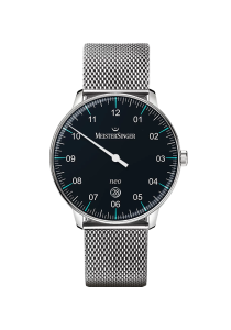 Meistersinger Neo Plus Neo Plus Schwarz Azurblau NE402T_MLN20