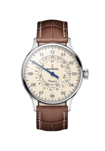 MeisterSinger Pangaea Day Date Elfenbein PDD903