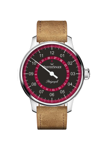 Meistersinger Perigraph Perigraph Schwarz mit Bordeaux AM1002R_SV03