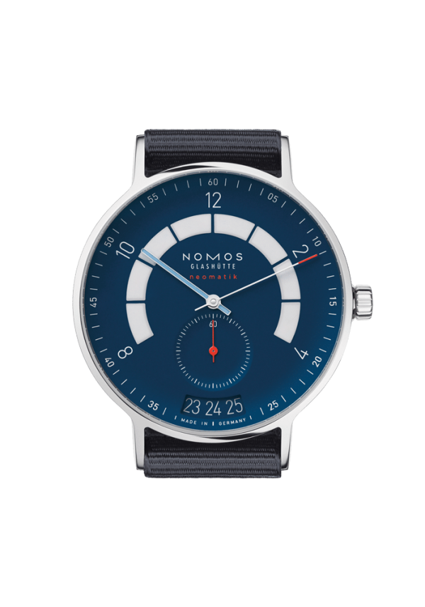 NOMOS Glashütte Autobahn neomatik 41 Datum nachtblau 1302