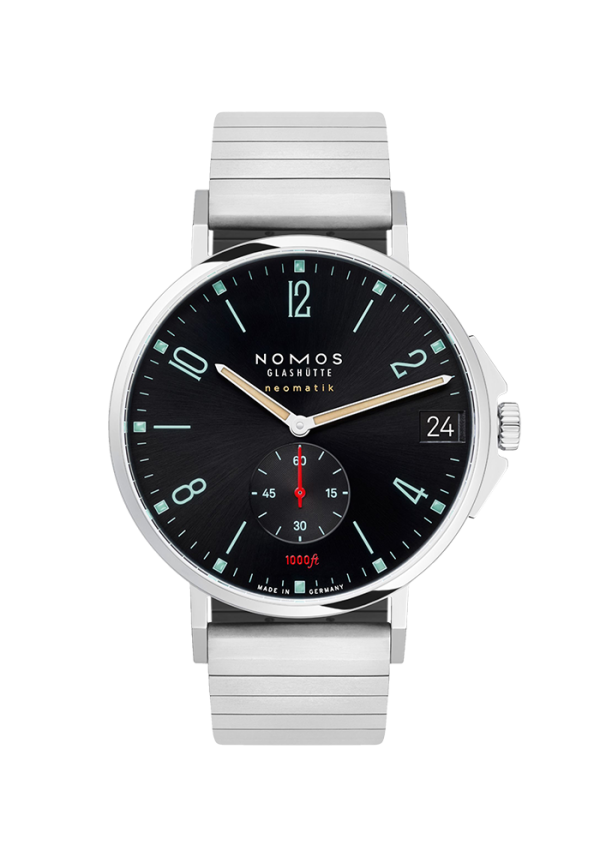 NOMOS Glashütte Tangente Sport neomatik 42 Datum blauschwarz 581