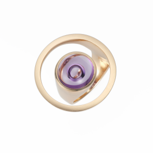 Angela Hübel Ring Magic Sunshine mit Amethyst 3111