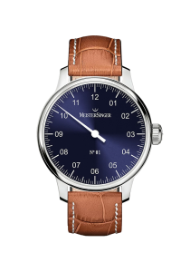 Meistersinger No.01 N°01 Sonnenschliff Blau AM3303_SG03