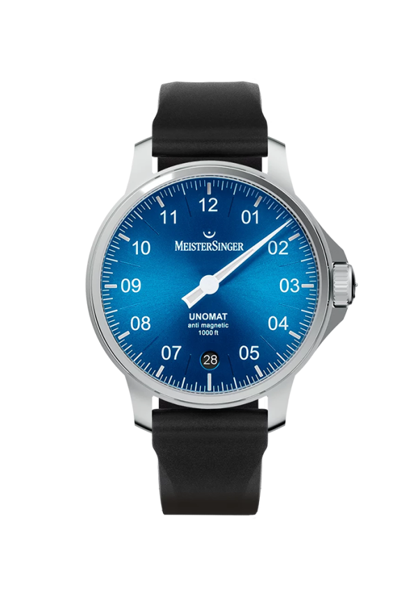 Meistersinger Unomat Sonnenschliff Mittelblau UN918_SR01