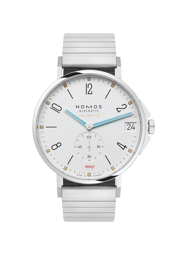 NOMOS Glashütte Tangente Sport neomatik 42 Datum weiß 580