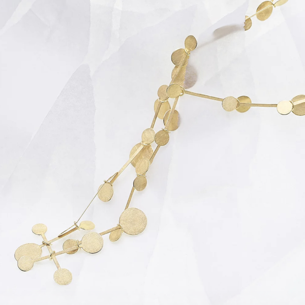 Maier & Beck Halskette in Gelbgold