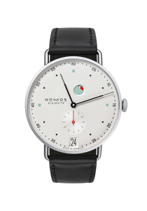Nomos Glashütte Metro Datum Gangreserve 1101