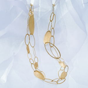 Maier & Beck Halskette in Gelbgold